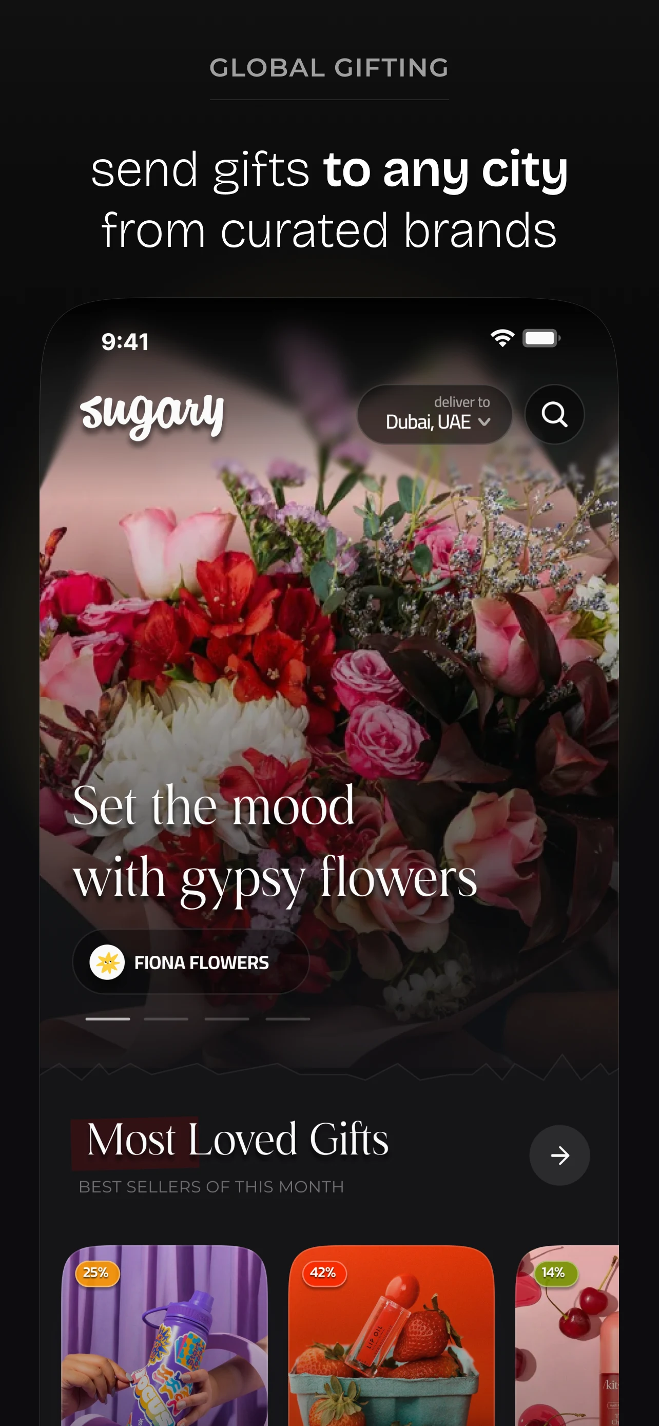 Sugary: Flower & Cake Delivery screenshot